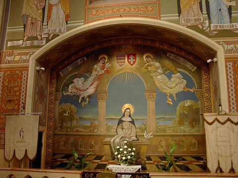 Szent Margit oltár