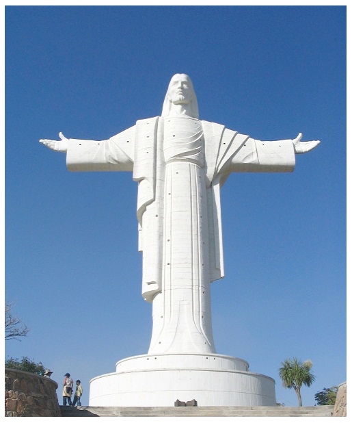 Jézus Urunk szobra - Cochabamba, Bolívia