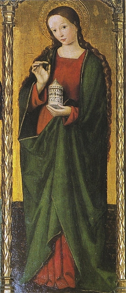 Mária Magdolna - Louis Brea műve - monacoi katedrális