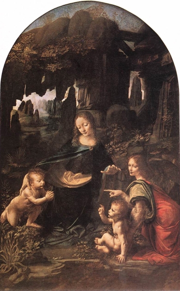 Sziklás Madonna – Leonardo da Vinci festménye