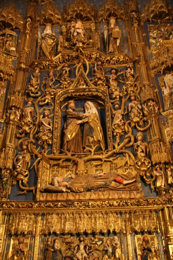 Burgos - katedrális - Szent Anna családfája