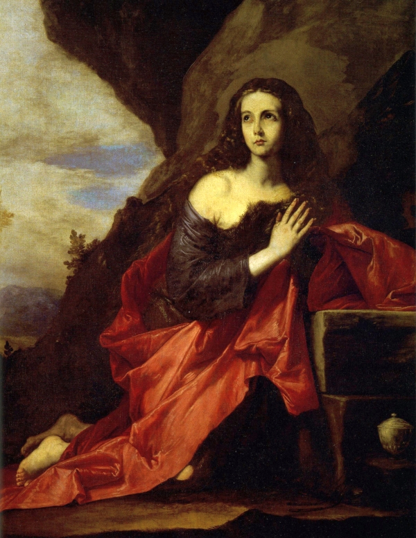 Mária Magdolna José de Ribera festménye