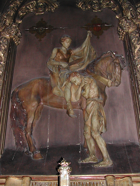 Szent Márton szobra - Montserrat, Spanyolország