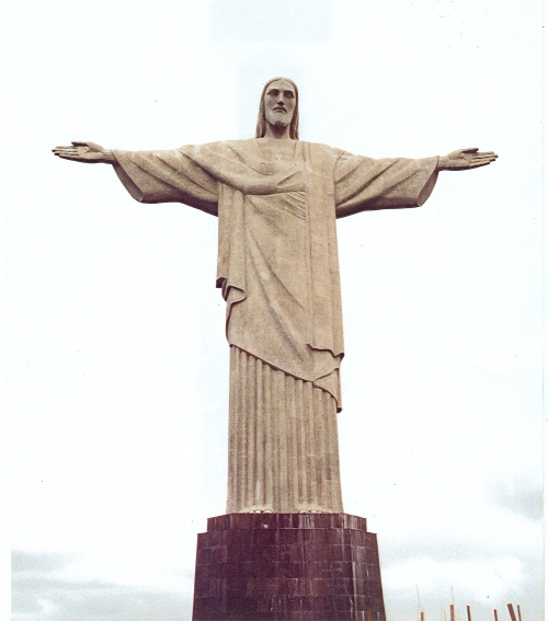 Jézus Urunk szobra a Corcovado hegyen