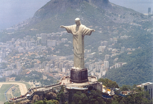 Jézus Urunk szobra Rio de Janieroban