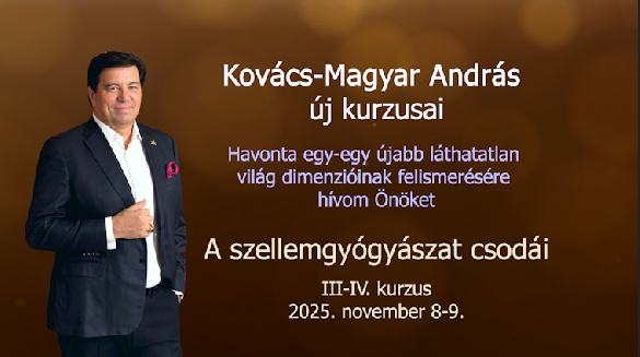 Szellemgyógyászat kurzus - Teremtési kódok - Vizualizáció - 2025. november 8-9.