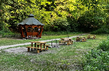 Dömös - Rám-völgy - Szent liget ápolása Szűz Mária jelenésének helyén