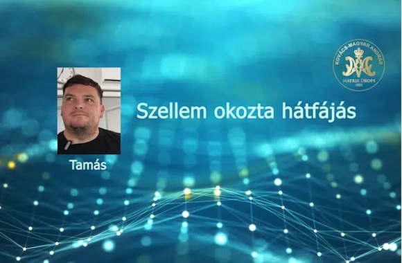 Szellem okozta hátfájás – Tamás